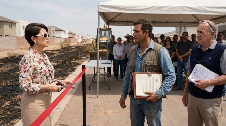 El peso de la tierra y la sombra de la firma