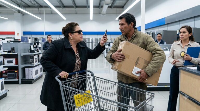 El eco de la dignidad intacta sobre el piso frío del almacén
