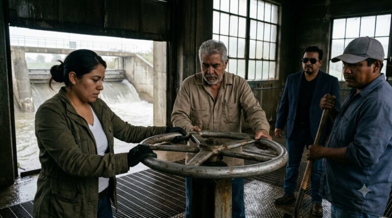 La Ley de las Compuertas: Cuando la Presión del Río Expone la Corrupción del Municipio